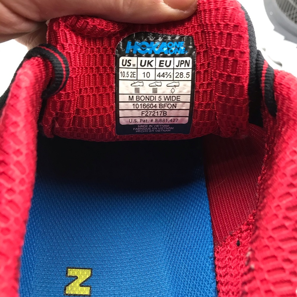 Hoka One One Bondi 5 Running Sneakers Formula One - Picture 6 of 7